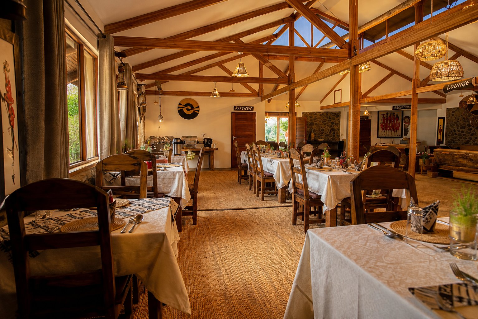 Restaurant interior