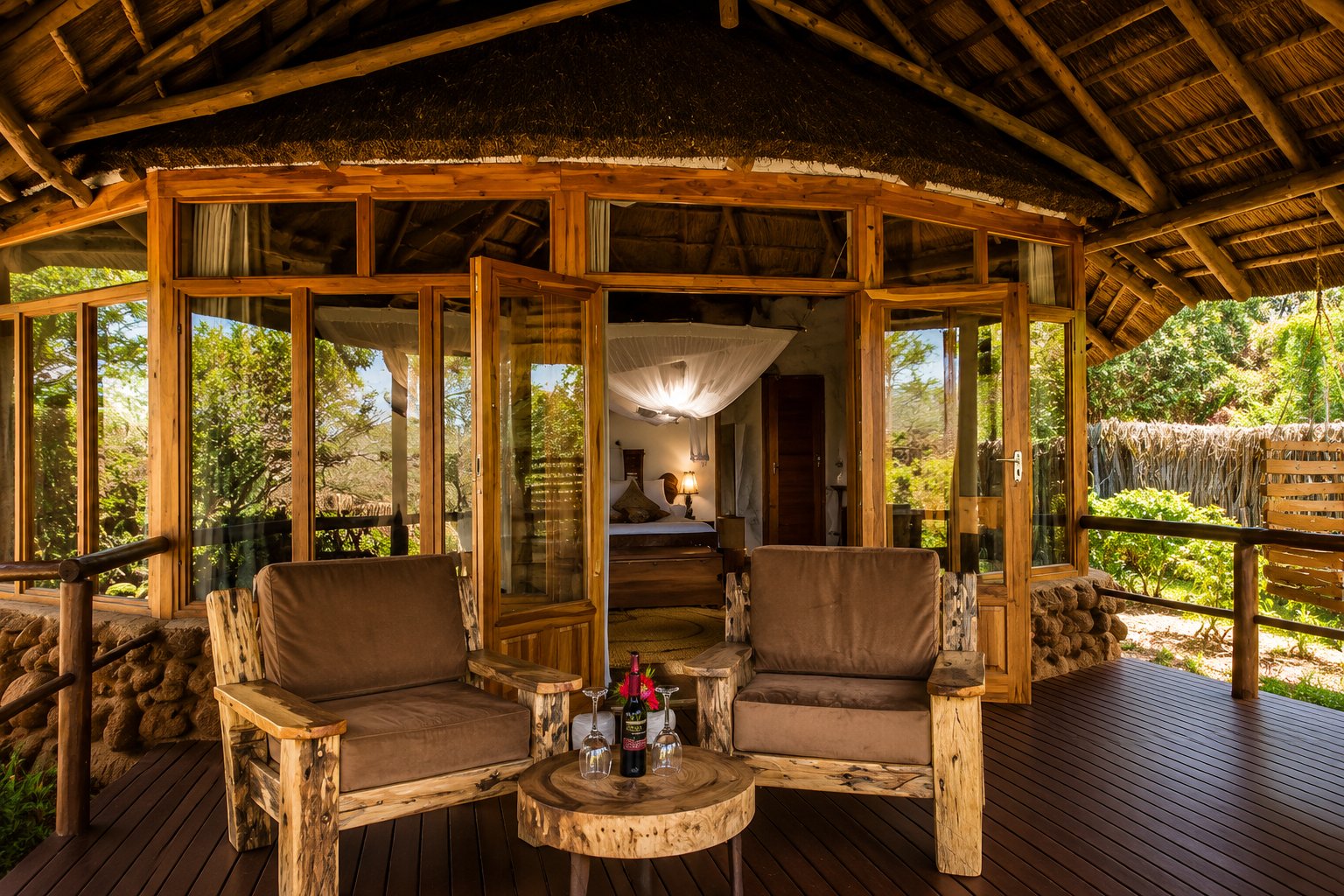 Lounge dining atmosphere